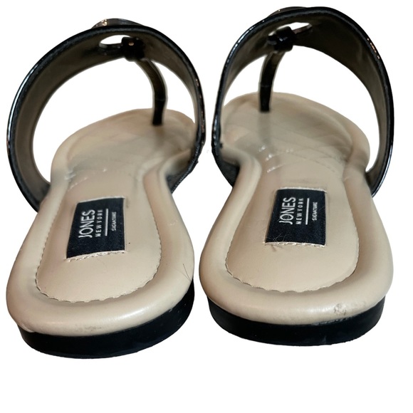 Jones of New York Black and Nude Sandals Size 8M - Picture 4 of 6